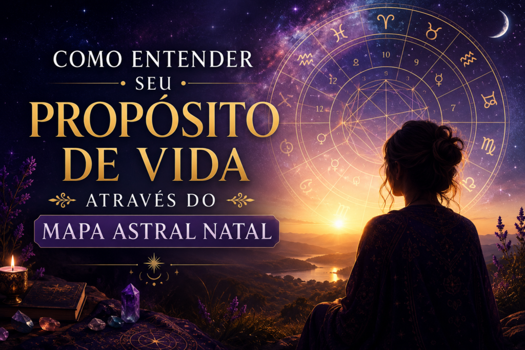 Como Entender Seu Propósito de Vida Através do Mapa Astral Natal